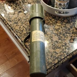 Antique Military Mortar Capsule (empty)
